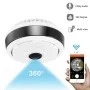 Câmara IP WiFi 360° HD com Visão Noturna e Detecção Inteligente
