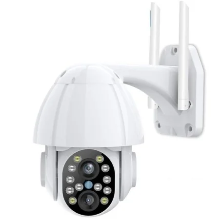 Câmara IP Externa 1080P com Zoom 4X, Visão Noturna e Wi-Fi