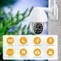 Câmara IP Externa 1080P com Zoom 4X, Visão Noturna e Wi-Fi