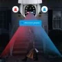 Câmara IP Externa 1080P com Zoom 4X, Visão Noturna e Wi-Fi