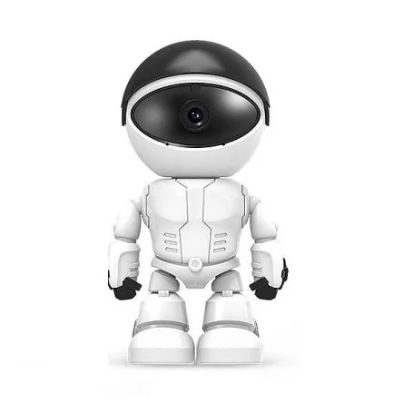 Robô de Vigilância IP com Câmara HD, Visão Noturna e Sensor