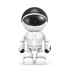 Robô de Vigilância IP com Câmara HD, Visão Noturna e Sensor