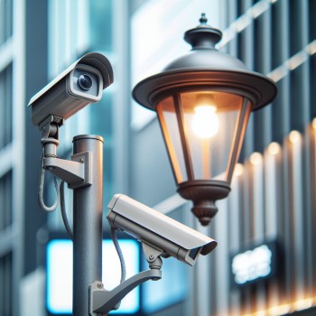 Qual é a diferença entre uma câmara de vigilância discreta e uma câmara comum?